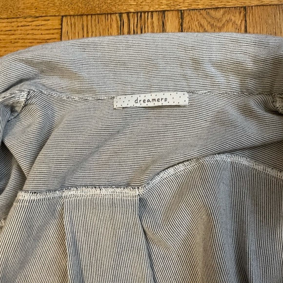 Stripped T-shirt dress - Picture 3 of 4